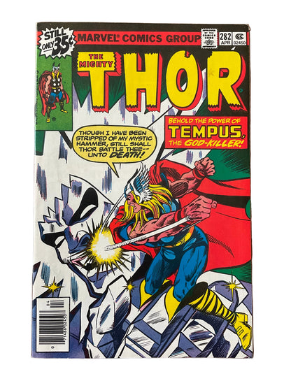 Thor (1966) #282 VF 1st Cameo of Time-Keepers, Mark Jewelers Insert