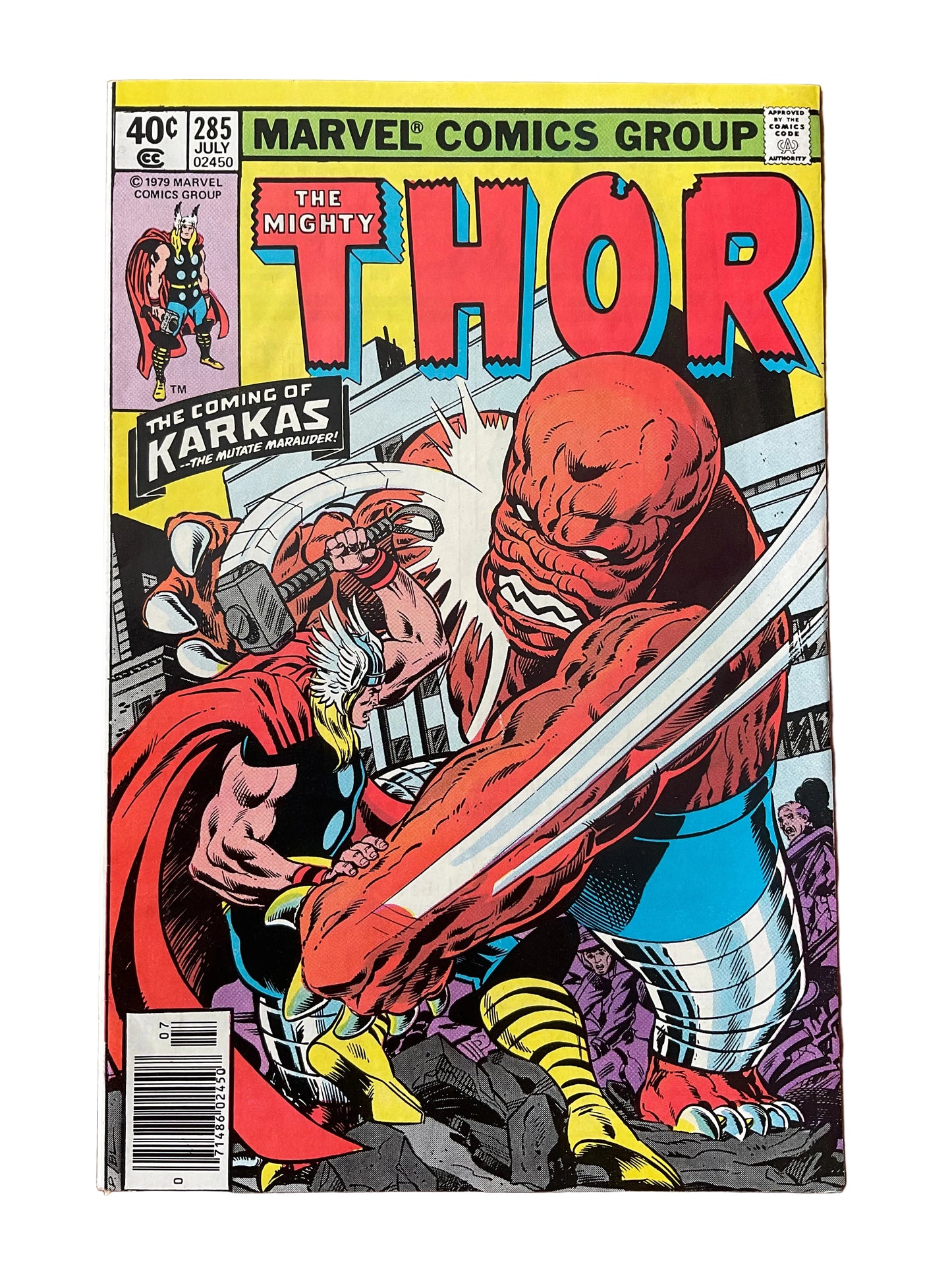 Thor (1966) #285 VF Newsstand