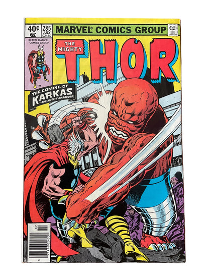 Thor (1966) #285 VF Newsstand