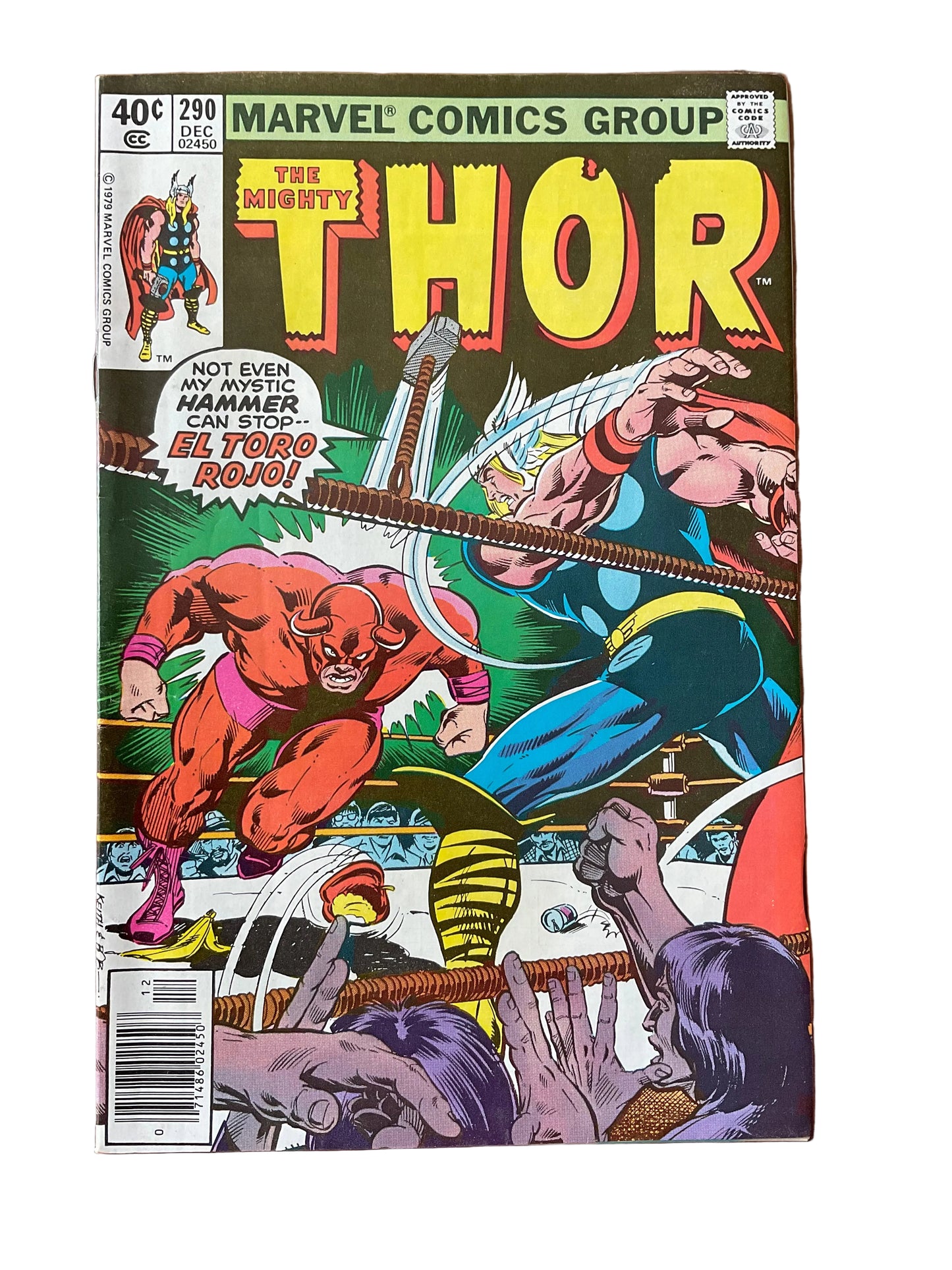 Thor (1966) #290 FN/VF Newsstand 1st El Toro Rojo, 1st Vampiro
