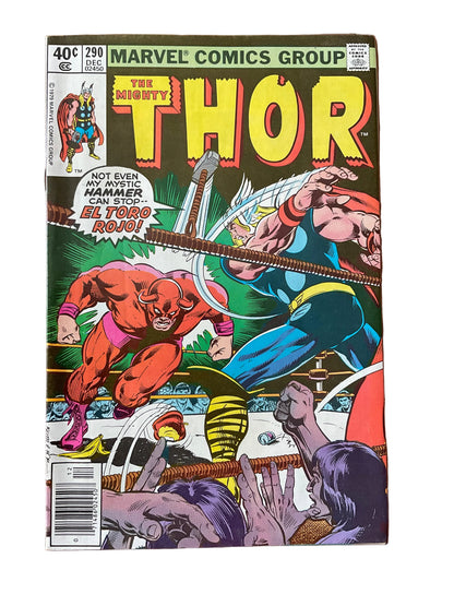 Thor (1966) #290 FN/VF Newsstand 1st El Toro Rojo, 1st Vampiro