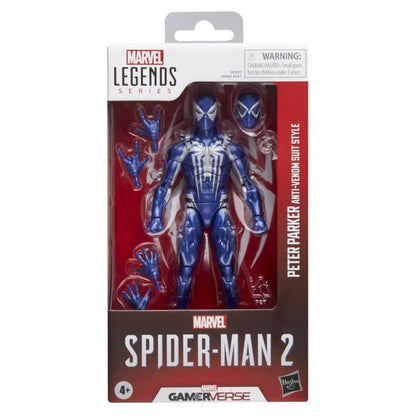 MARVEL LEGENDS GAMER-VERSE SPIDER-MAN 2 ANTI-VENOM SUIT
