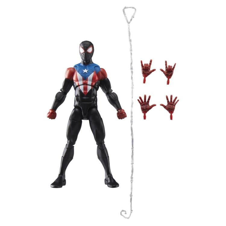 MARVEL LEGENDS GAMER-VERSE MILES MORALES BORICUA SUIT