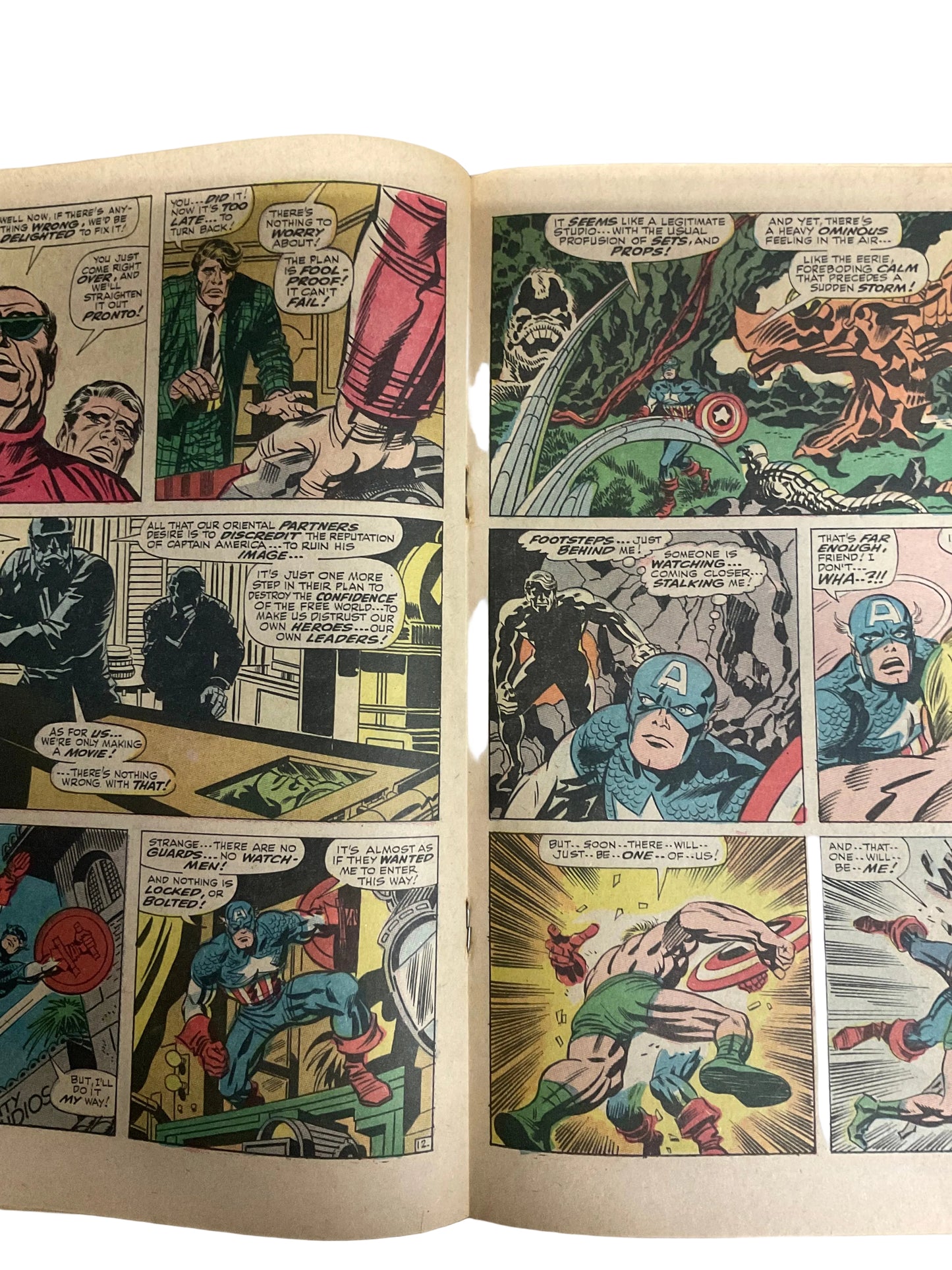 Captain America (1968) #106 G/VG Kirby Cover And Interiors