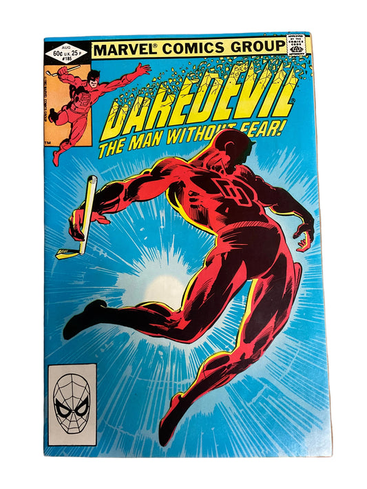 Daredevil (1964) #185 VF Miller Cover