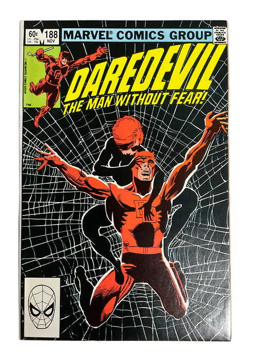 Daredevil (1964) #188 VF/NM Iconic Frank Miller Cover