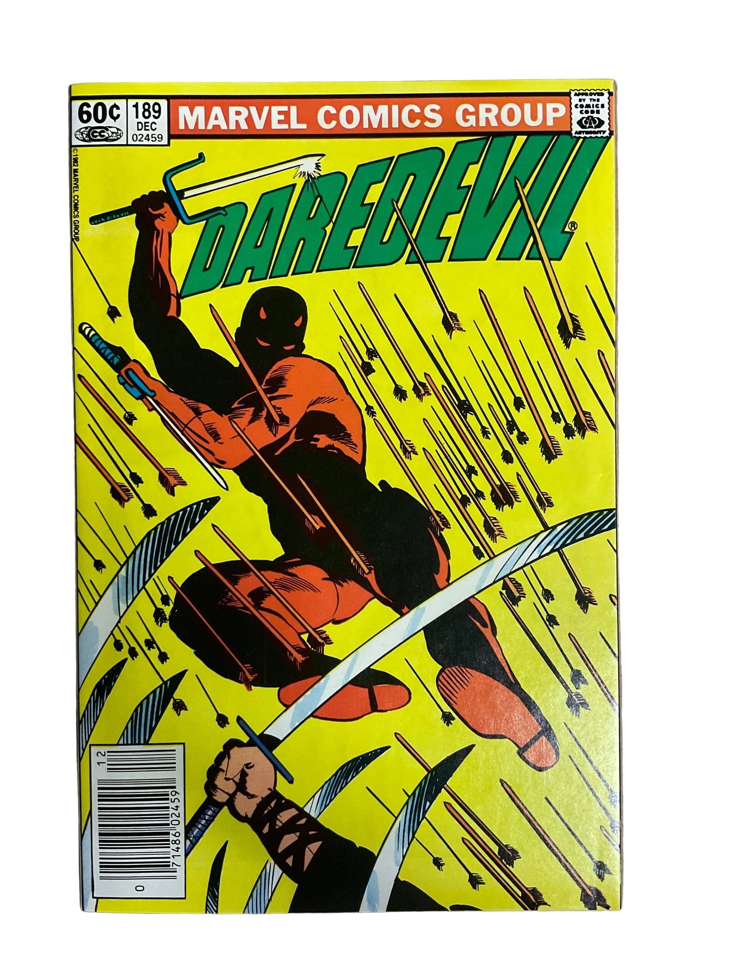 Daredevil (1964) #189 VF/NM Newsstand Edition