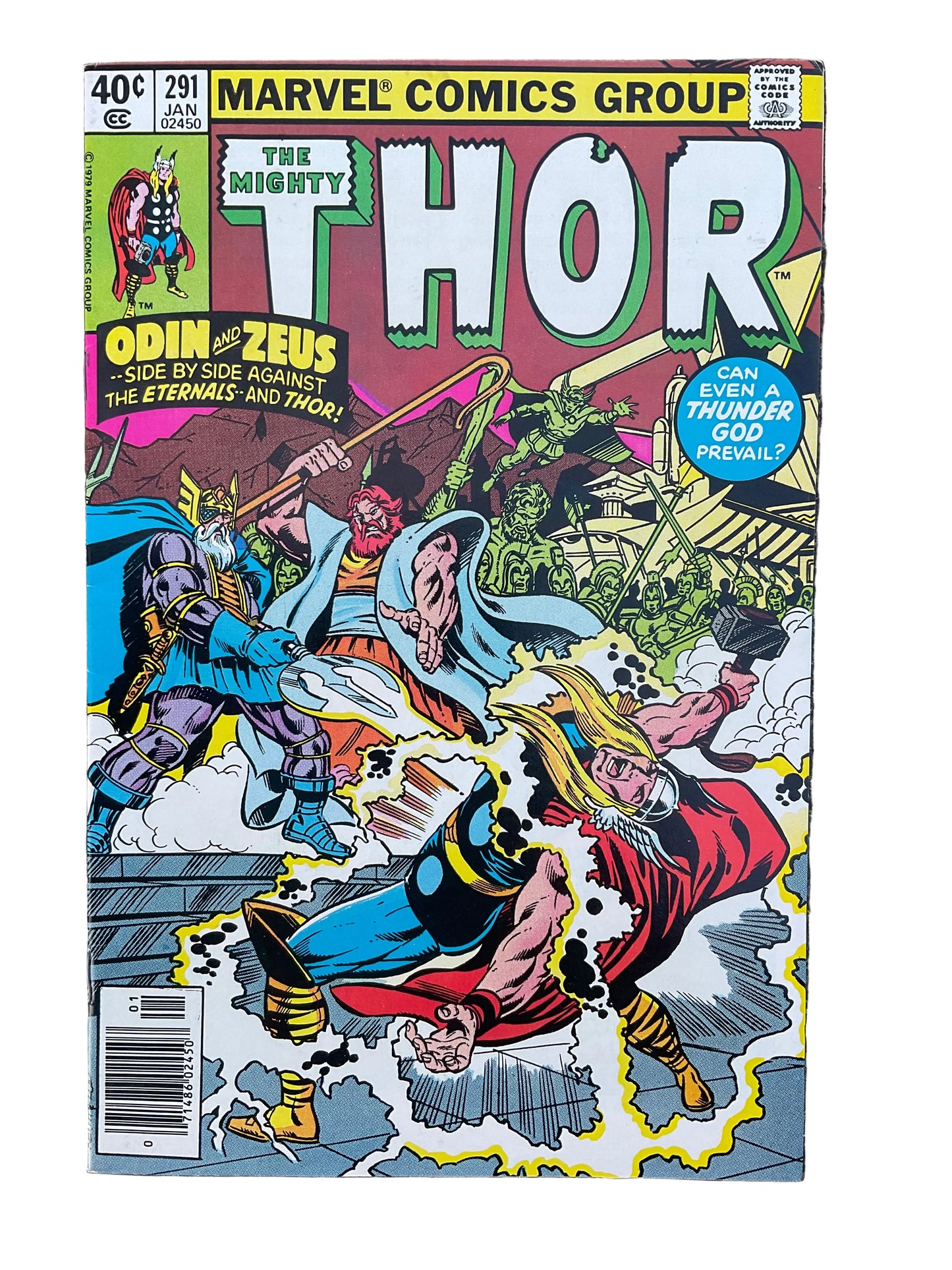 Thor (1966) #291 VF/NM Newsstand Edition