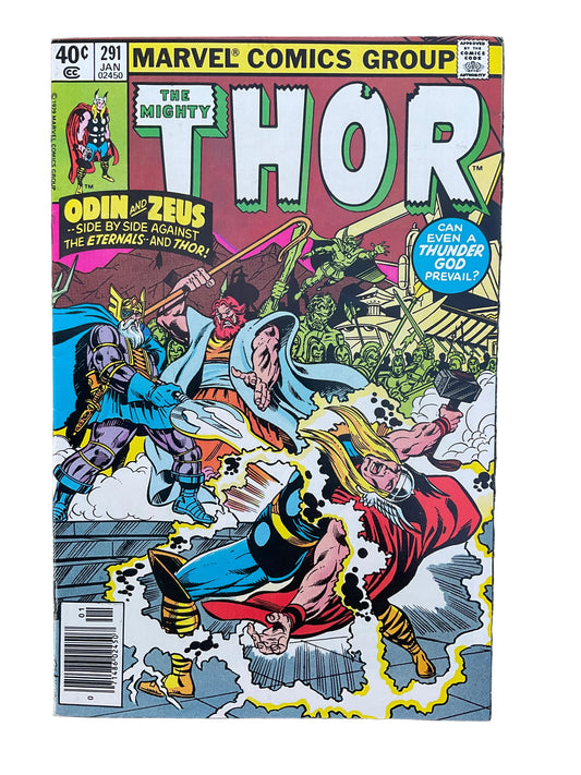 Thor (1966) #291 VF/NM Newsstand Edition