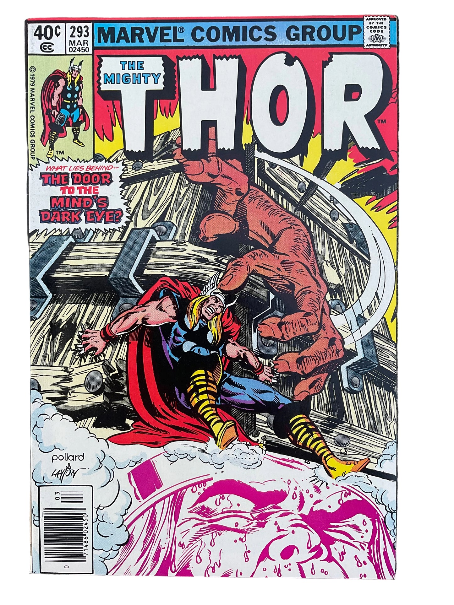 Thor (1966) #293 VF 1st cameo Vidar, 1st cameo appearance of Magni and Modi, sons of Thor Newsstand Edition
