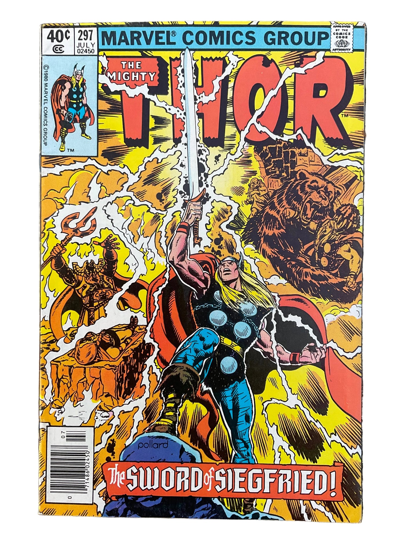 Thor (1966) #297 VF- Newsstand Edition