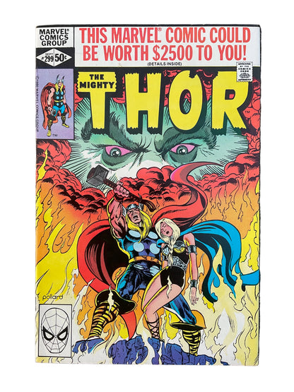 Thor (1966) #299 VF+ Amazing Pollard Cover!
