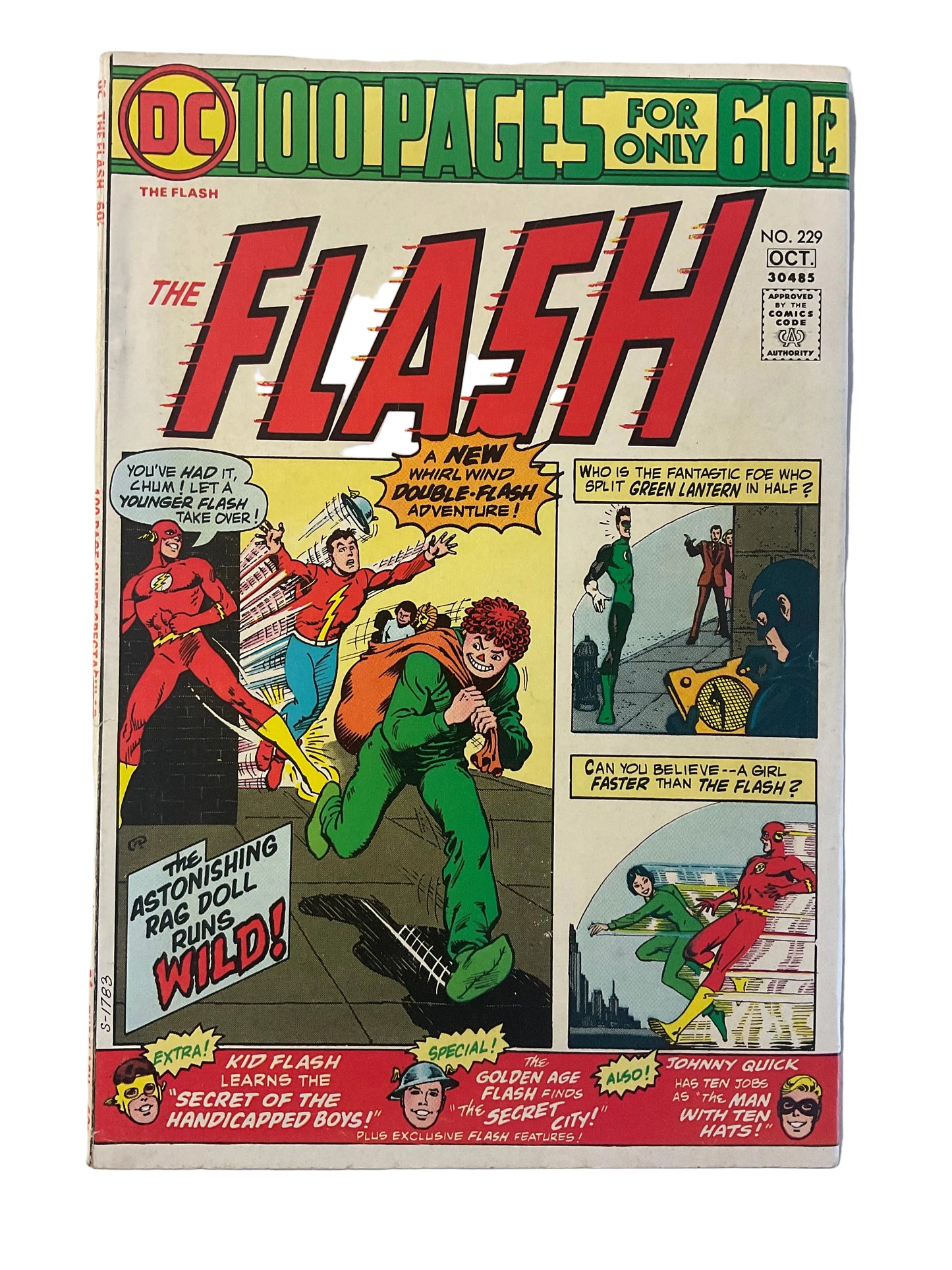 Flash (1959) #229 VF 100 PAGE SUPER SPECTACULAR NICK CARDY COVER