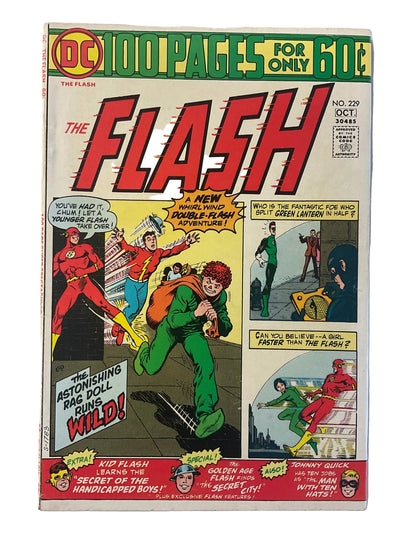 Flash (1959) #229 VF 100 PAGE SUPER SPECTACULAR NICK CARDY COVER