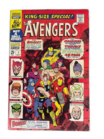 Avengers (1963) Annual #01 FN (King-Size Special)
