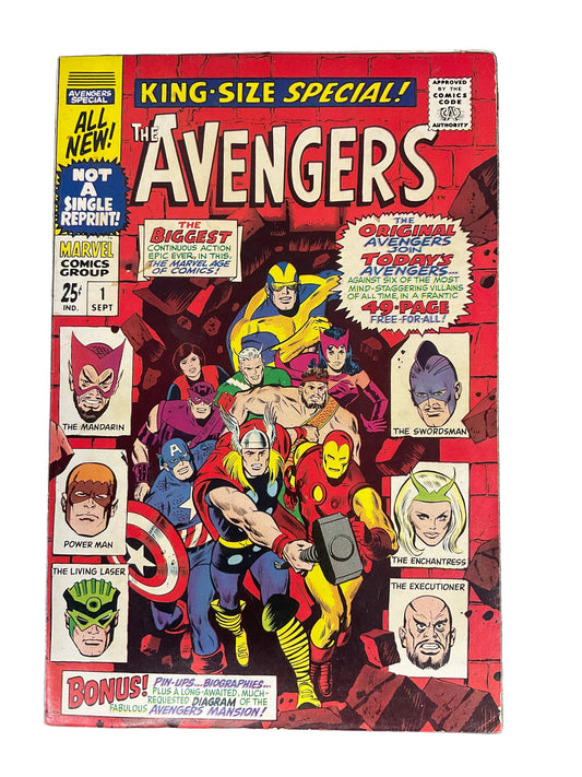 Avengers (1963) Annual #01 FN (King-Size Special)