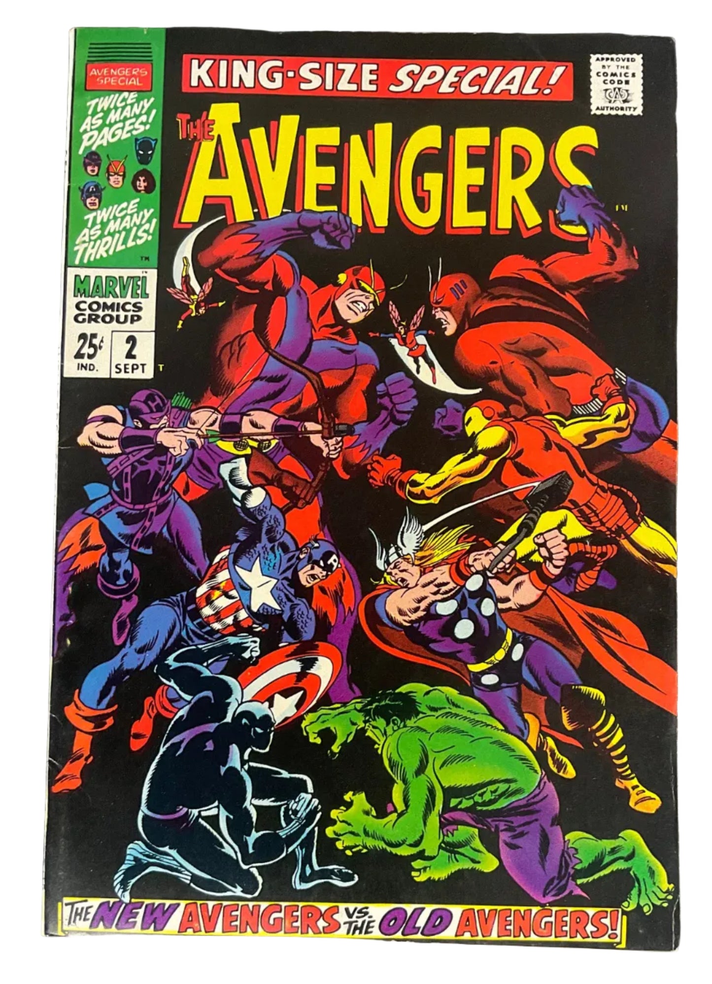 Avengers (1963) Annual #02 FN 1st Scarlet Centurion, the third identity of Kang the Conqueror