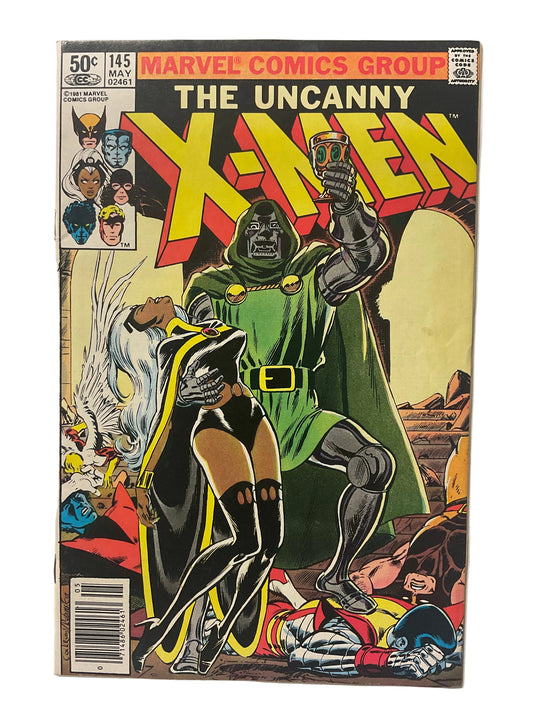 Uncanny X-Men (1980) #145 FN Iconic Cockrum Cover Newsstand Edition