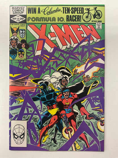 Uncanny X-Men (1980) #154 VF+ Origin of Summers Family; Cyclops, Havok, Corsair