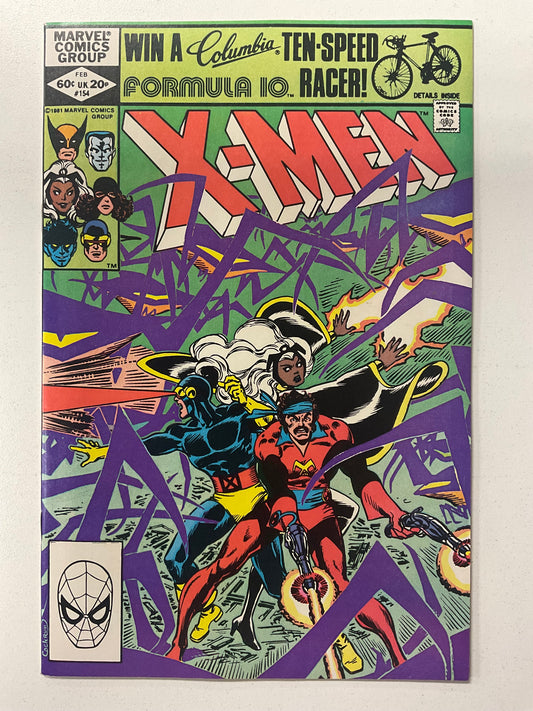 Uncanny X-Men (1980) #154 VF+ Origin of Summers Family; Cyclops, Havok, Corsair