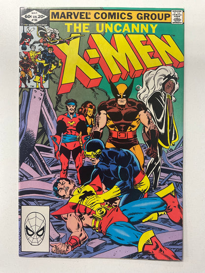 Uncanny X-Men (1980) #155 VF- 1st Brood, Brood Queen