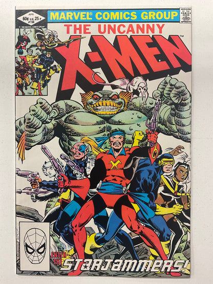 Uncanny X-Men (1980) #156 VF 1st Acanti, Origin of Corsair