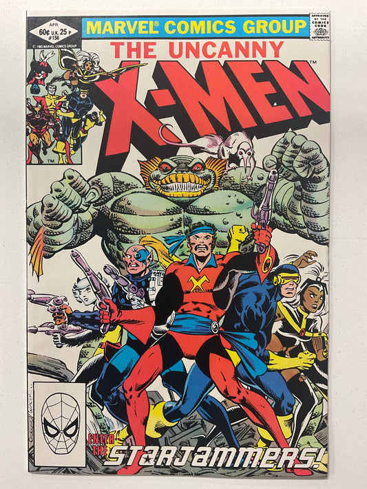 Uncanny X-Men (1980) #156 VF 1st Acanti, Origin of Corsair