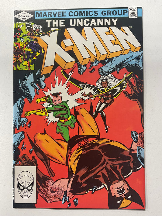 Uncanny X-Men (1980) #158 VF 2nd appearance of Rogue