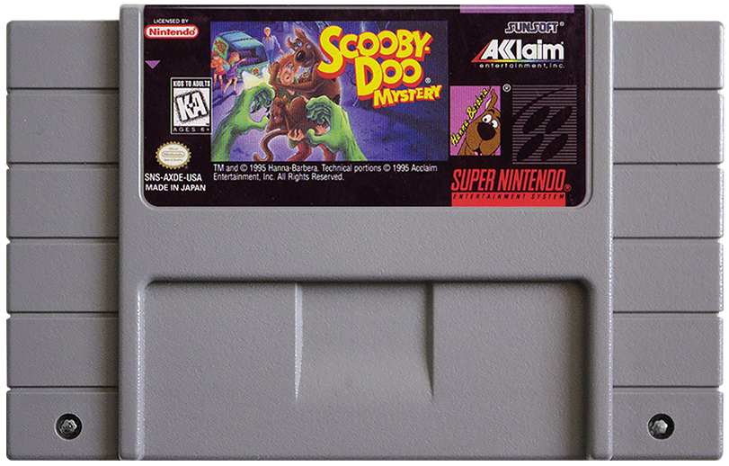 SNES SCOOBY DOO MYSTERY