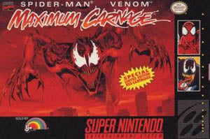 SNES SPIDER-MAN MAXIMUM CARNAGE