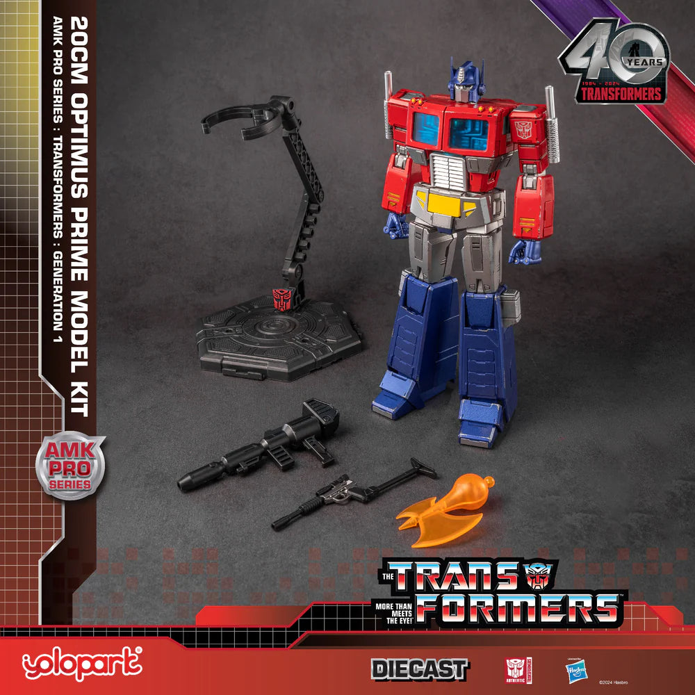 TRANSFORMERS: GEN 1 20CM DIECAST OPTIMUS PRIME MODEL KIT