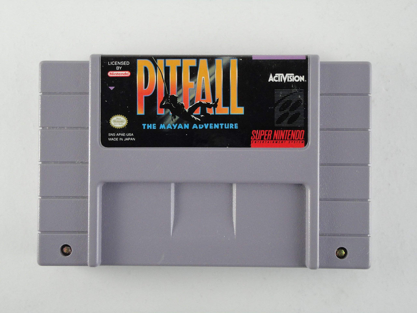 SNES PITFALL MAYAN ADVENTURE