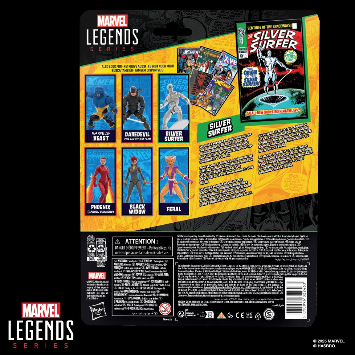 MARVEL LEGENDS SILVER SURFER #1 1968 FIGURE