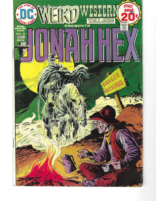 Weird Western Tales #25 - Mark Jewelers Insert