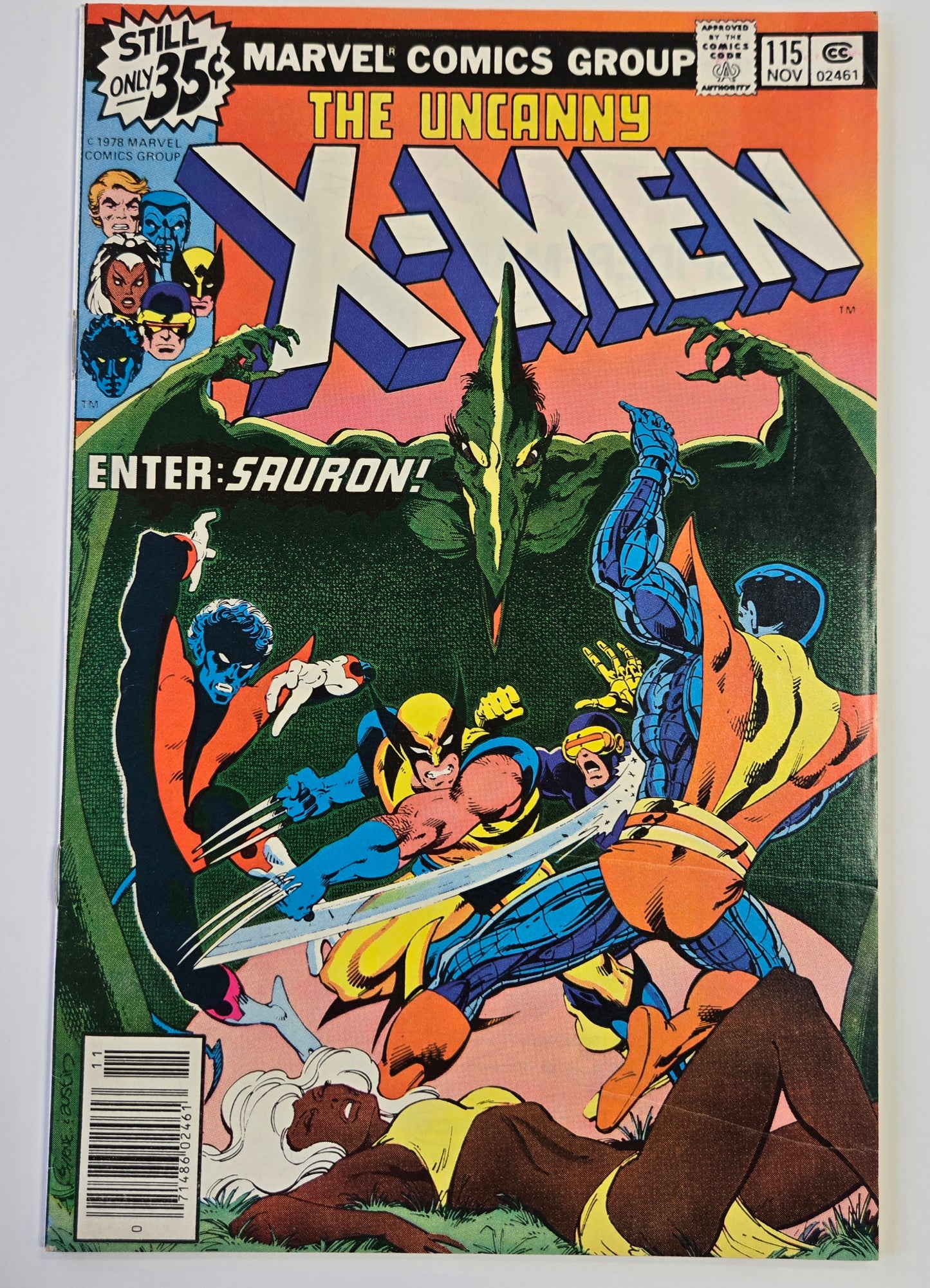 UNCANNY X-MEN (1963) #115 VF