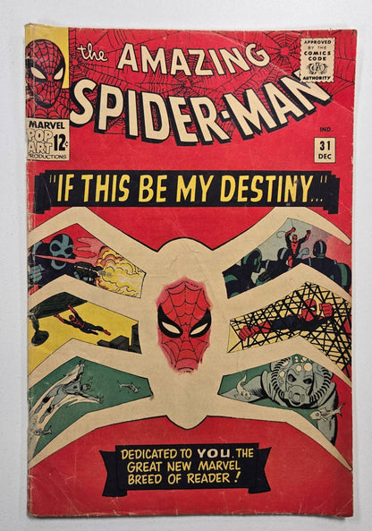Amazing Spider - Man (1963) 031 G/VG - 1st app. Of Gwen Stacy & Harry Osborn. - Infinite Collectibles