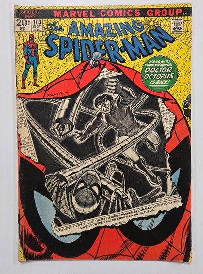 Amazing Spider - Man (1963) 113 FN - 1st app. Of Hammerhead - Infinite Collectibles