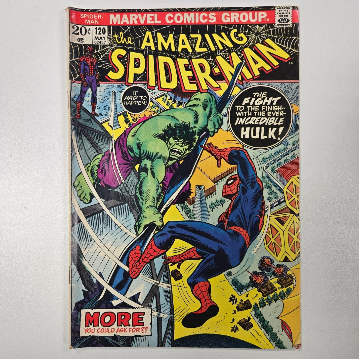 Amazing Spider - Man (1963) 120 5.5 FN - Infinite Collectibles