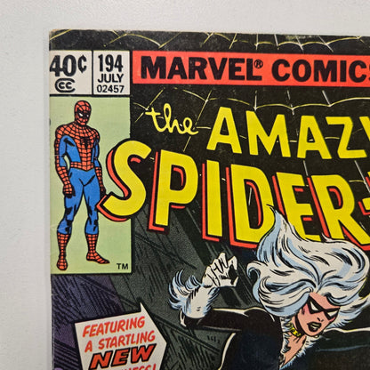 Amazing Spider - Man (1963) 194 VF 1st app. Of Black Cat - Infinite Collectibles