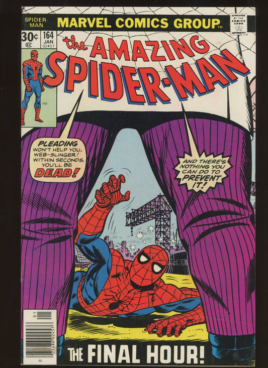 Amazing Spider-Man 164 FN/VF Kingpin Cover!