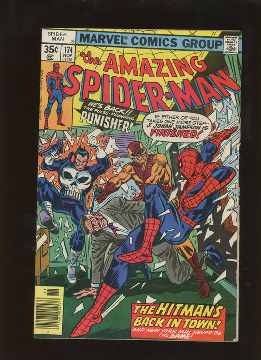 Amazing Spider-Man #174 Punisher Cover!