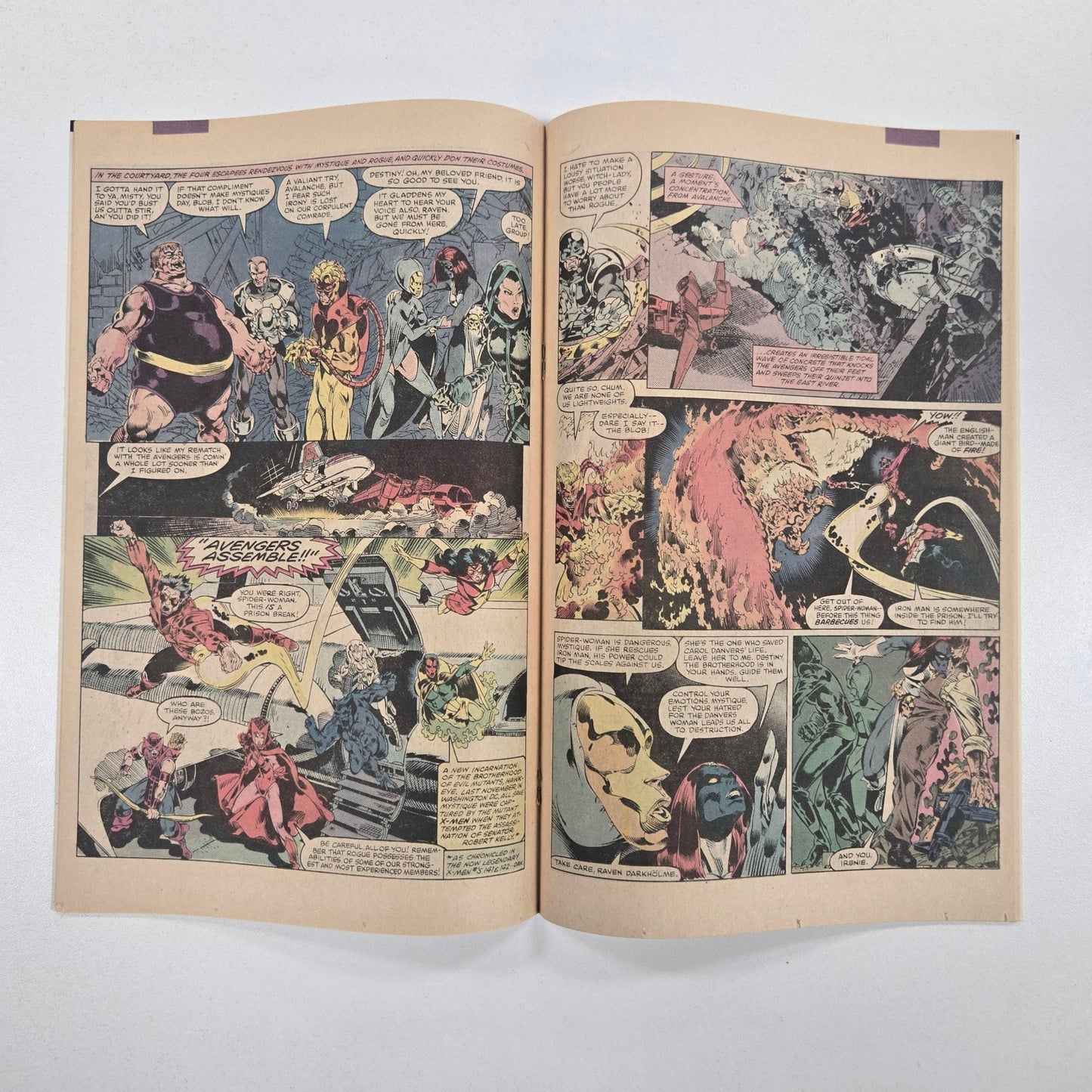 Avengers (1963) Annual 010 NM - 1st app. Of Rogue (X - Men Key) - Infinite Collectibles