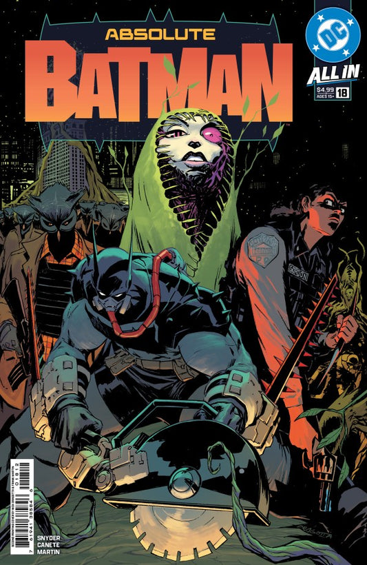 Absolute Batman (2024) #18 2nd Printing Intro of the Court of Owls in full