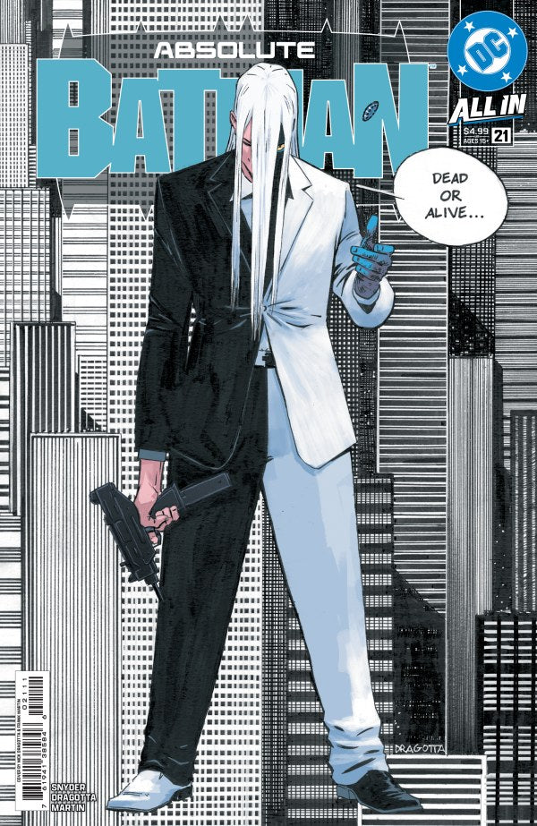 Absolute Batman (2024) #21 1st Print CVR A 1st Cameo of Mr. Zsasz in Absolute Universe