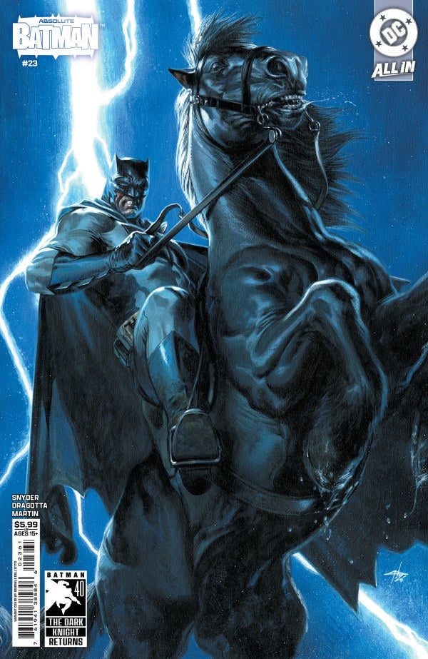 Absolute Batman (2024) #23 1st Print CVR E Dell'Otto 40th Anniversary Variant