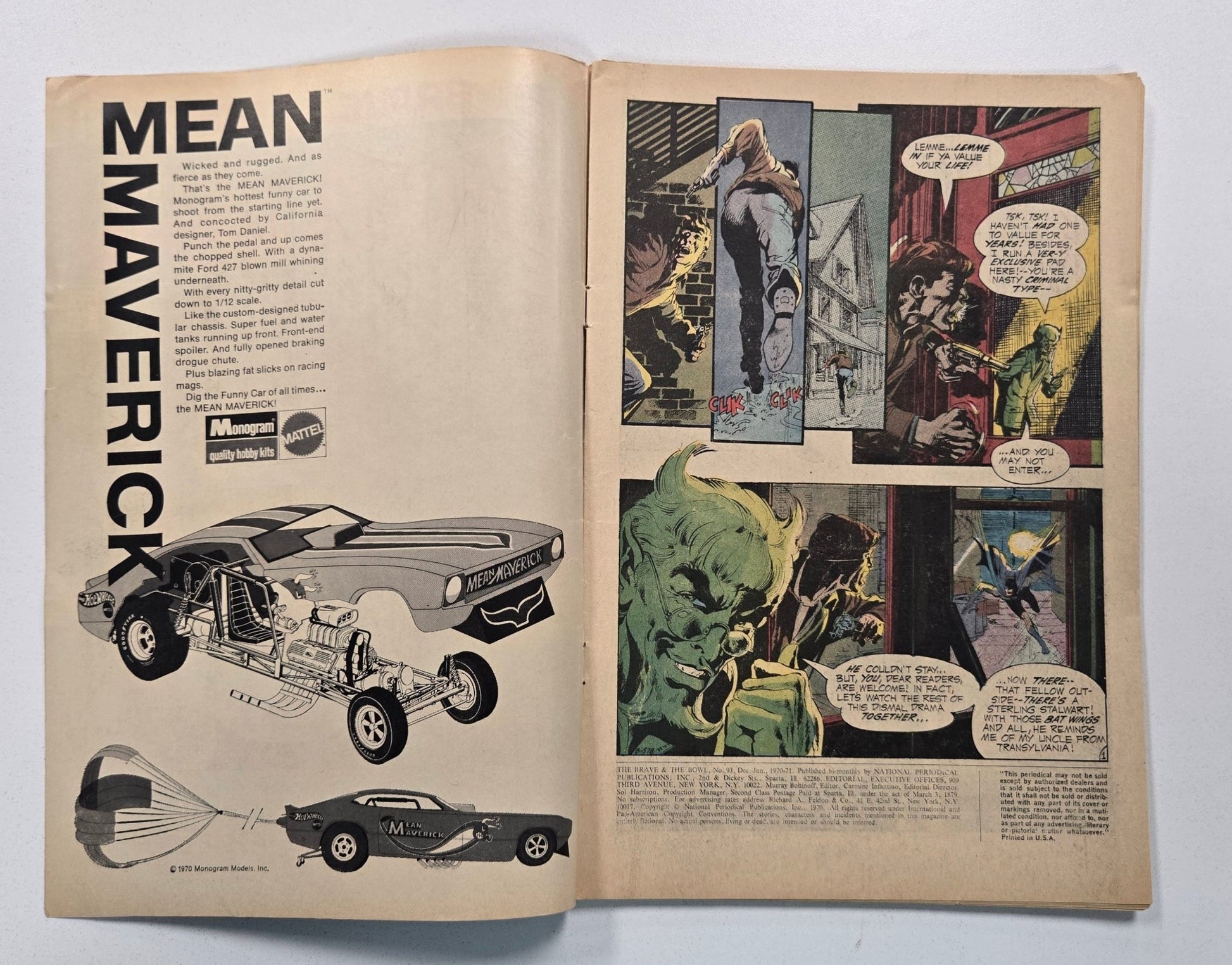 Brave and The Bold (1955) 93 FN - Key Neal Adams art - Infinite Collectibles