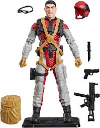 GI JOE CLASSIFIED DAVID "CRAZYLEGS" THOMAS RETRO CARD ACTION FIGURE