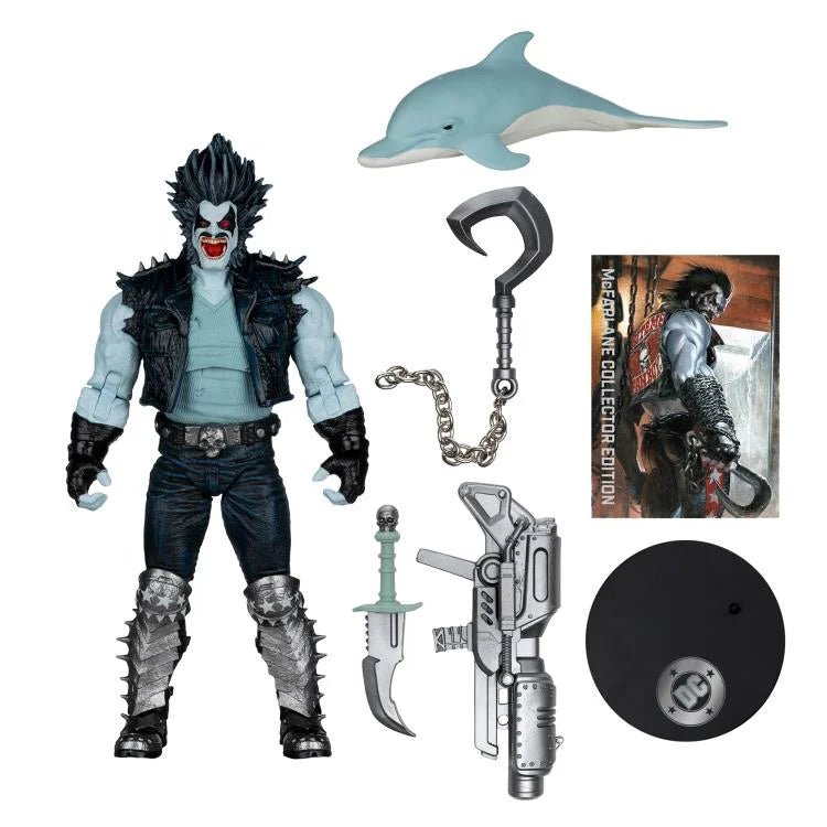 DC MULTIVERSE MCFARLANE COLLECTOR'S EDITION LOBO ACTION FIGURE - Infinite Collectibles