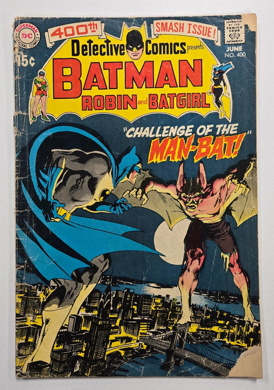 Detective Comics (1937) 400 PR 1.0 - 1st app. Man - Bat - Infinite Collectibles