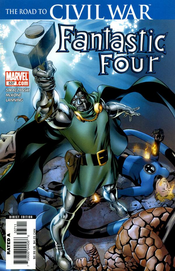 Fantastic Four (1961) #537 "Road to Civil War"